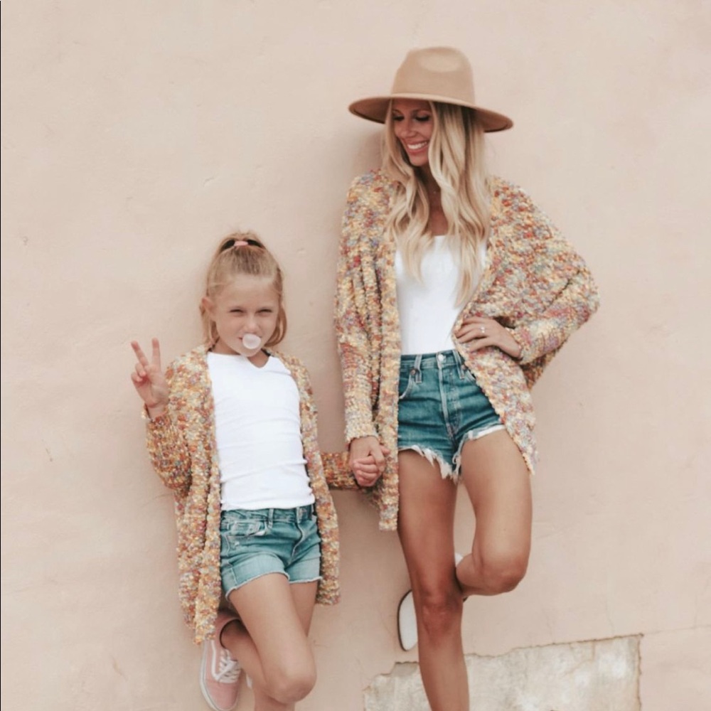 Hayden Girls Los Angeles colorful cardigan